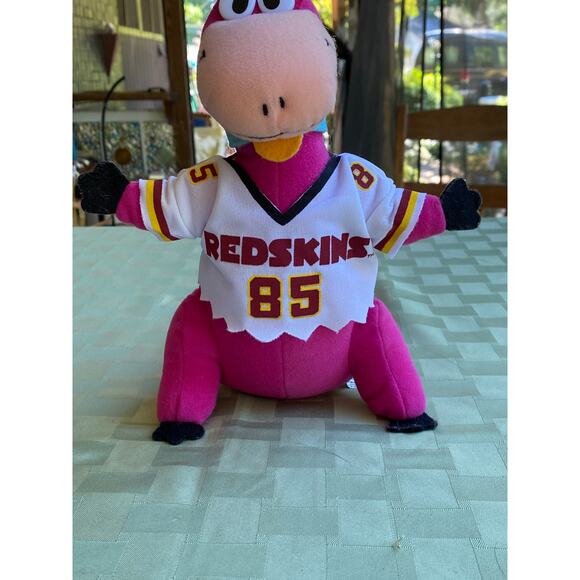 Washington REDSKINS #85 Plush Doll Dino (The Flintstones) Mascot Stuffed Animal - Picture 4 of 16